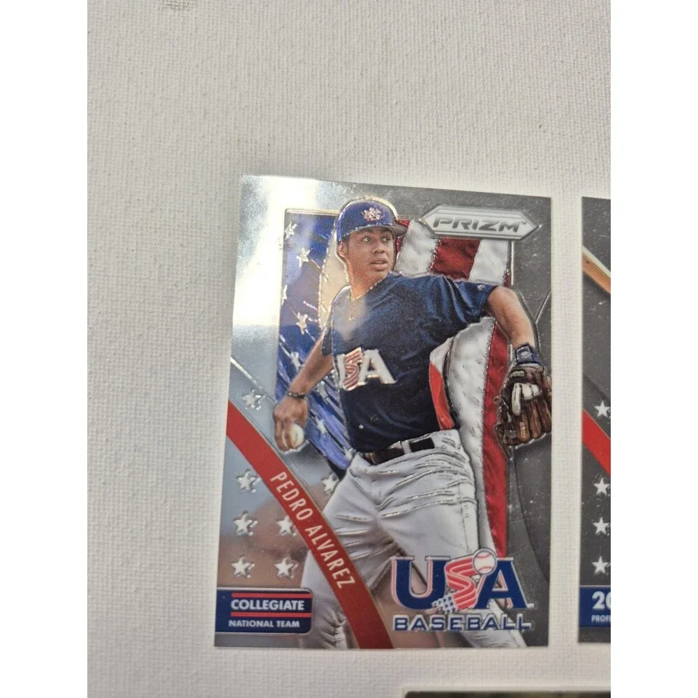 USA Baseball Card Lot Panini Prizm Pedro Alvarez Evan Longoria + Andrew...
